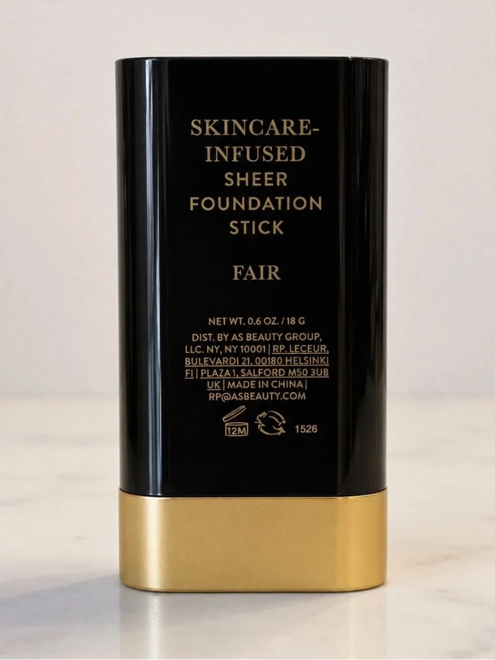 Laura Geller Skincare-Infused Sheer Foundation Stick - FAIR - New in Box